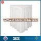 29" x 14ft red and white striped table skirt,box pleated table skirt,plastic table skirting